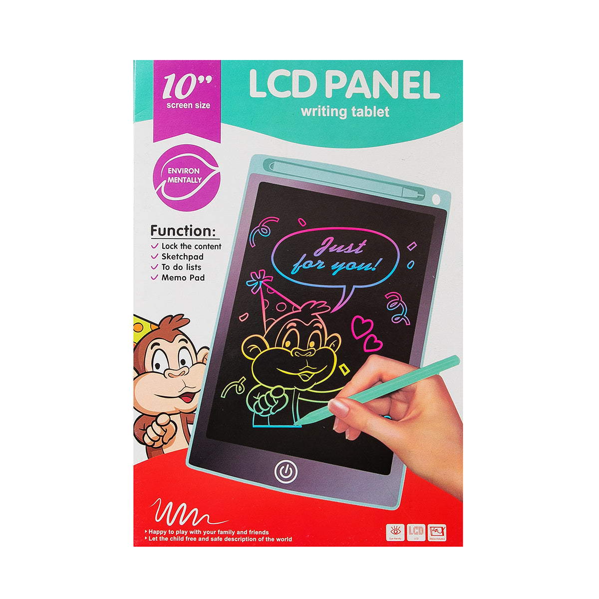 לוח ציור LCD גודל "10 דגם LCDP78029