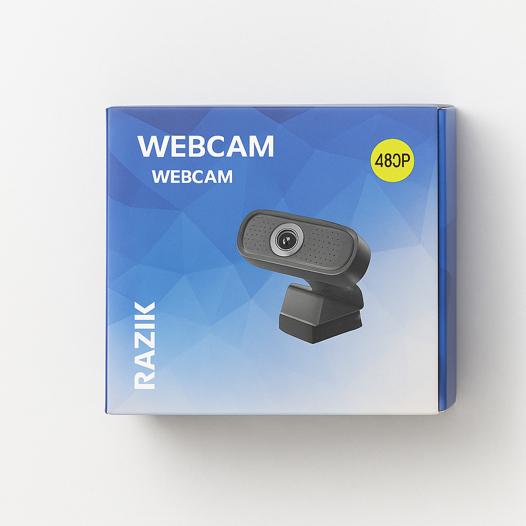 מצלמת אינטרנט + מיקרופון (חיבור USB) 480P דגם X11
