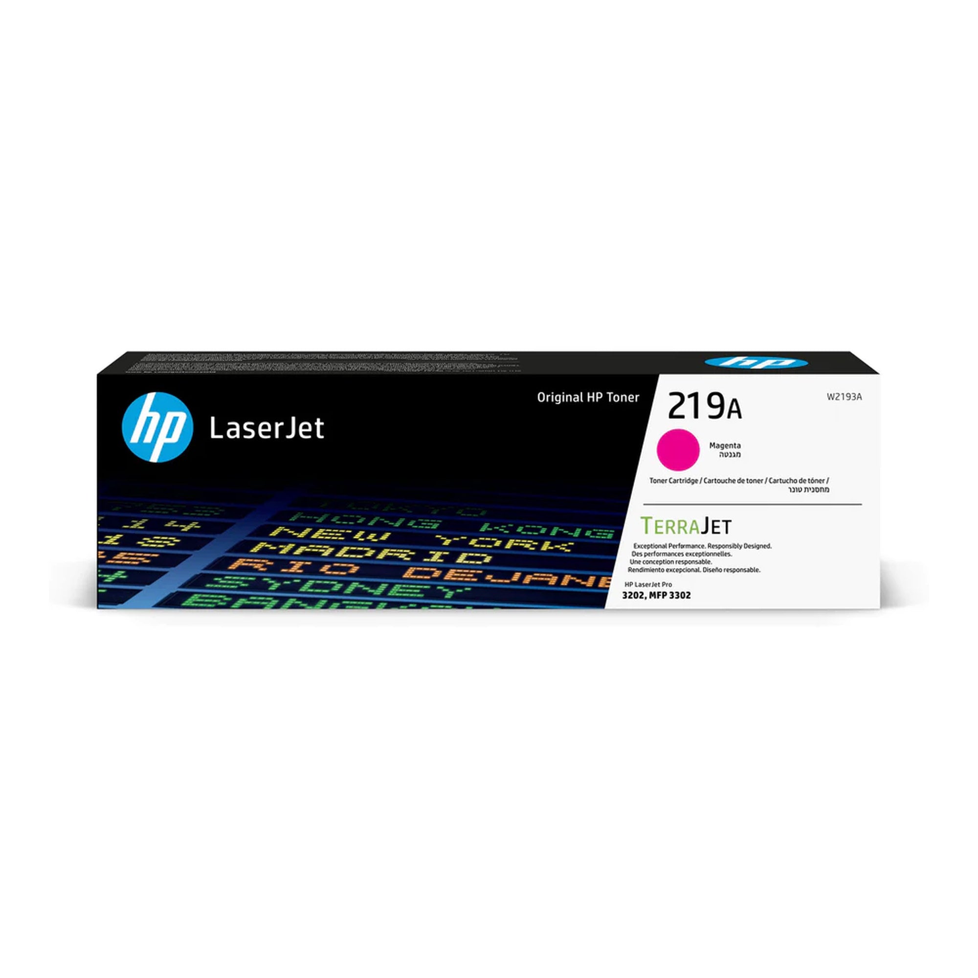 טונר דגם HP מקורי W2191A 219A צבע אדום