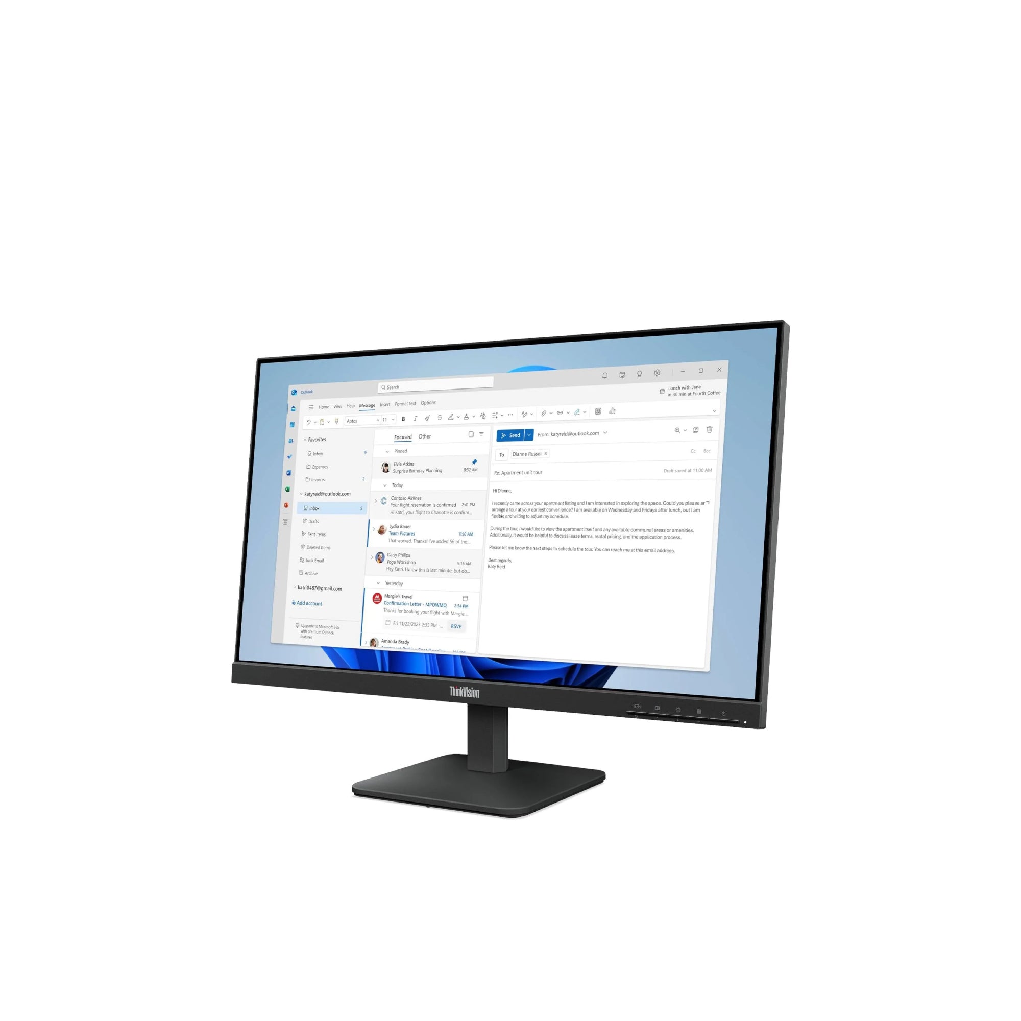 מסך Lenovo S24-4e ‏23.8 אינץ'