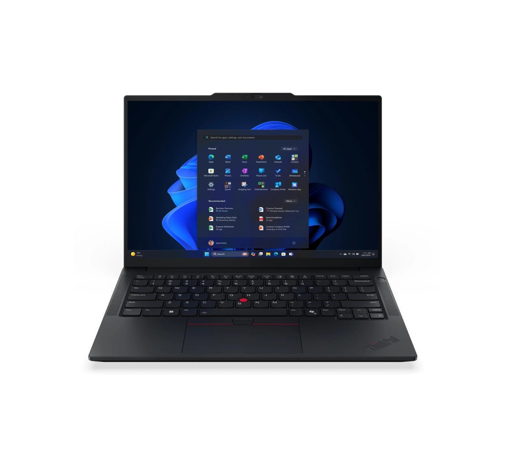 מחשב נייד Lenovo ThinkPad E16 G3 ‏Ultra 5 225U ‏16GB ‏512GB Win11Pro