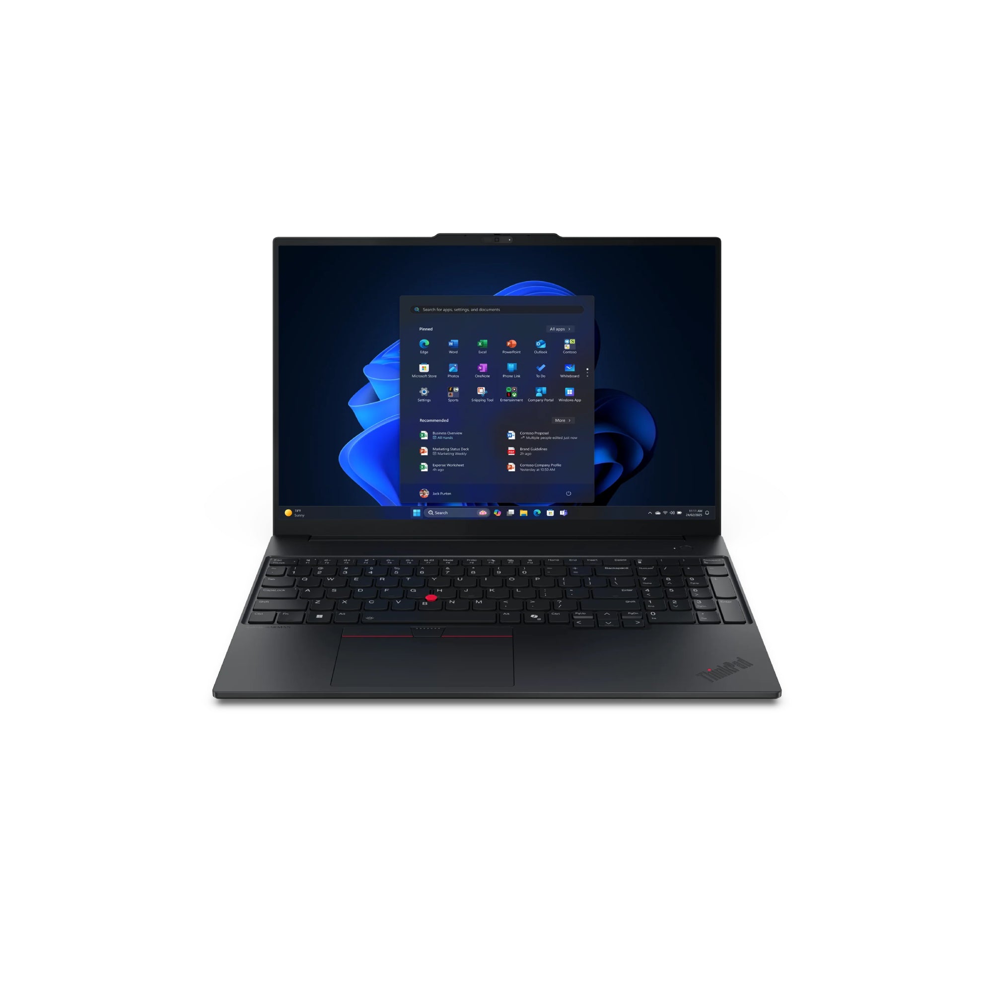מחשב נייד Lenovo ThinkPad E16 G3 ‏Ultra 7 255H ‏16GB ‏512GB DOS