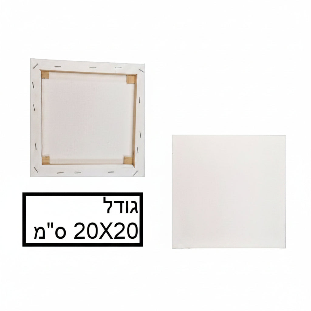 מסגרת קנווס לציור גודל 20X20 ס"מ דגם CVF64565
