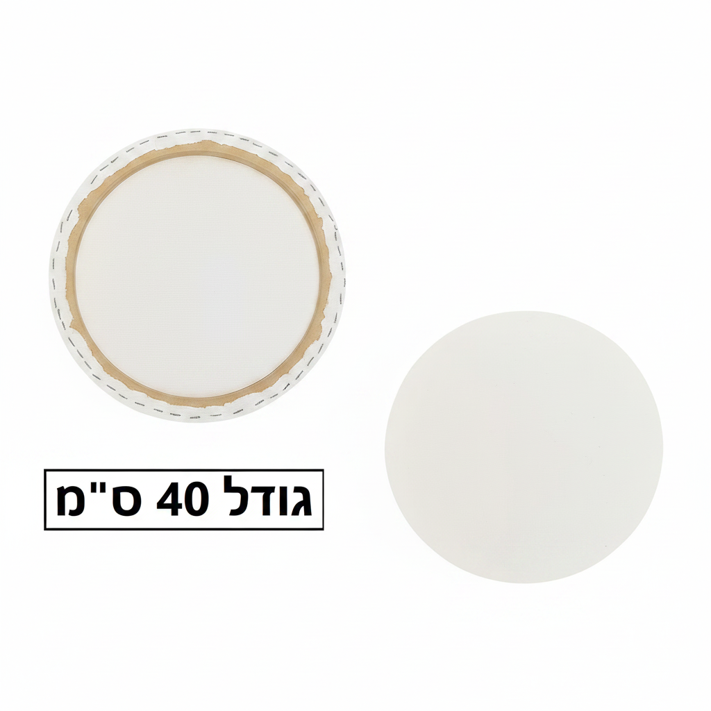 מסגרת קנווס עגול לציור גודל 40 ס"מ דגם CVF68136